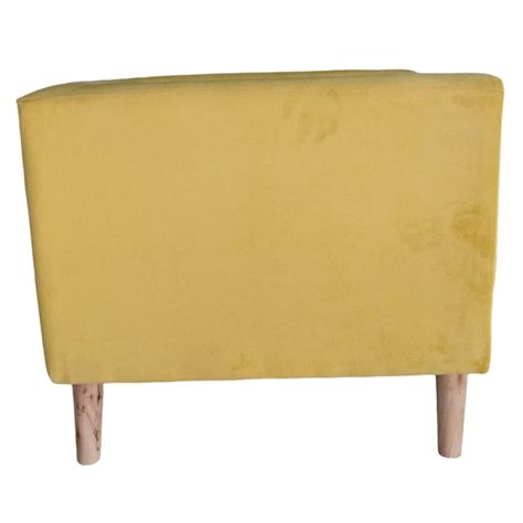 POLTRONA BORLANGE CUBO FELPA AMARILLO-3