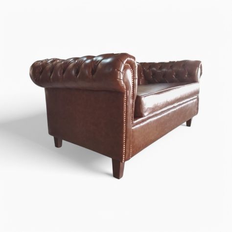 SOFA 3 CUERPOS CHESTERFIELD CAPITONE BRABANTE PU ECOCUERO LARGE-3