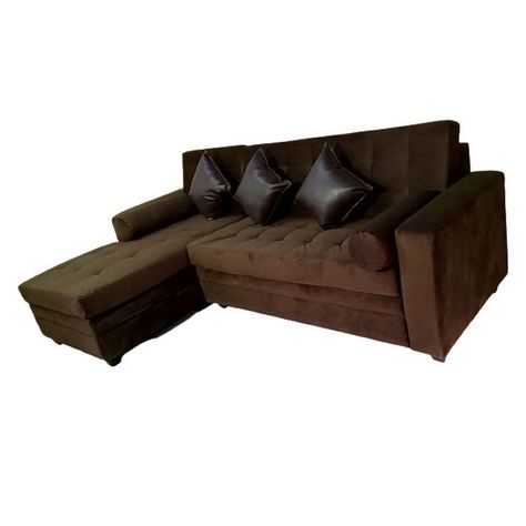 SECCIONAL FELPA LATINA IZQUIERDO CHOCOLATE-0