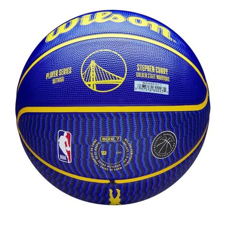 Balón Basketball Wilson Nba #7 Stephen Curry Golden State-2