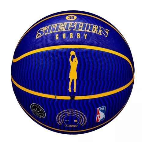 Balón Basketball Wilson Nba #7 Stephen Curry Golden State-3