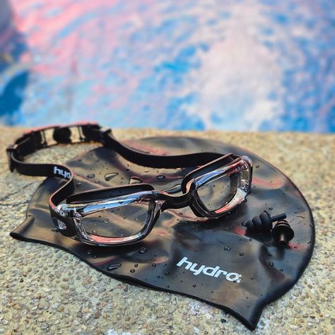Set Natación Adulto Hydro®: Gorra + Lentes + Tapones Oído-7