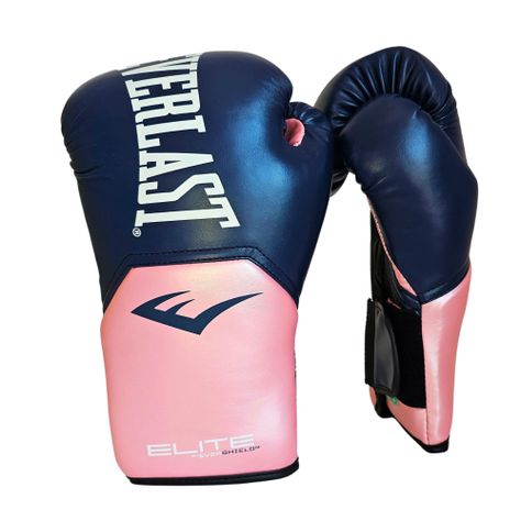 Guantes De Boxeo Everlast Prostyle Elite Trn Azul/rosa-2