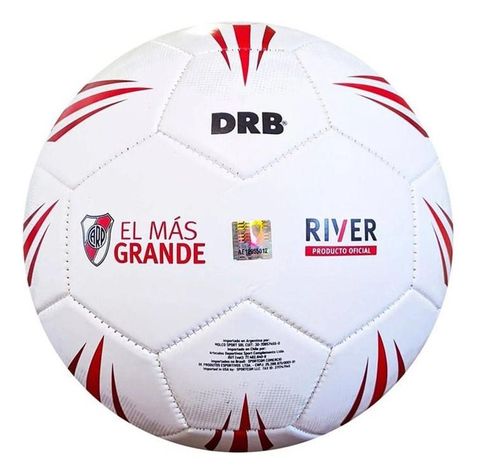 Balon De Futbol Nº5 Oficial River Plate-2
