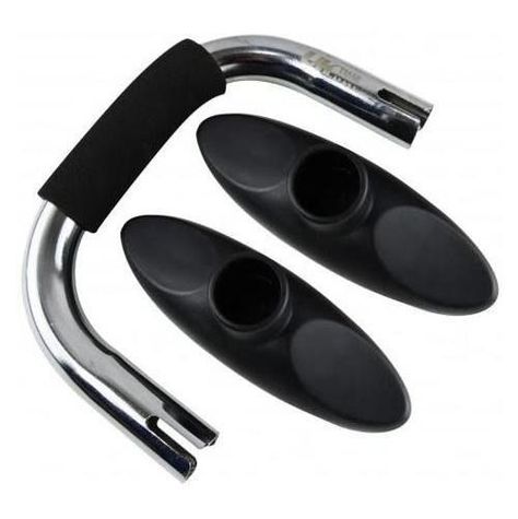 Push Up Acero Metal Cromado-3