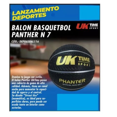 Balón Basketball Baloncesto Panther N°7 Uktime-3
