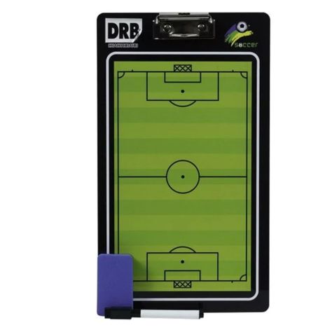 Pizarra Táctica Entrenador De Fútbol Magnética + Fichas DRB-7