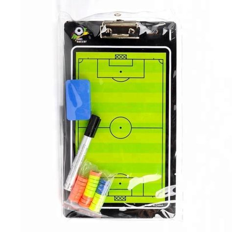 Pizarra Táctica Entrenador De Fútbol Magnética + Fichas DRB-8