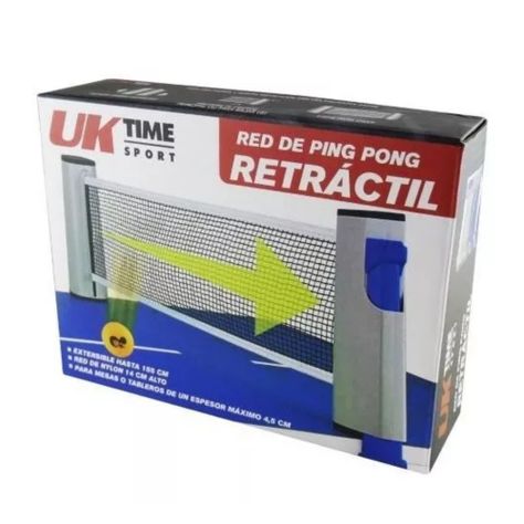 Malla Red De Ping Pong Retractil Adaptable Uktime-2
