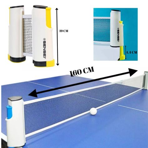 Red De Ping Pong Retractil Sensei-1