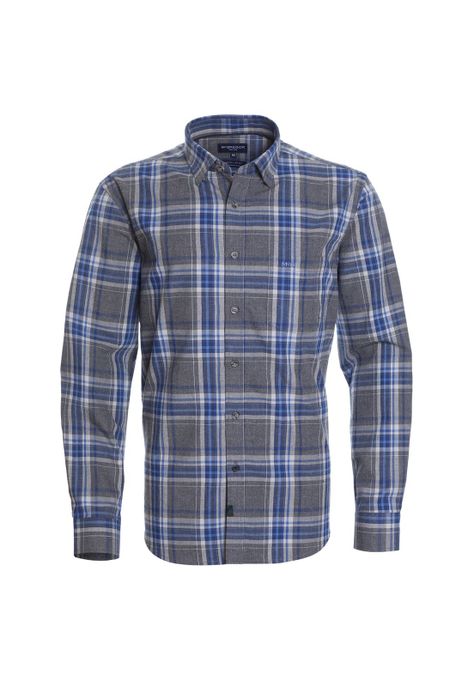 CAMISA MANGA LARGA VILLELA ESCOCESA YD REGULAR FIT-1
