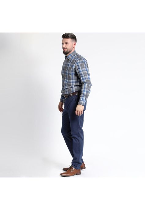 CAMISA MANGA LARGA VILLELA ESCOCESA YD REGULAR FIT-2