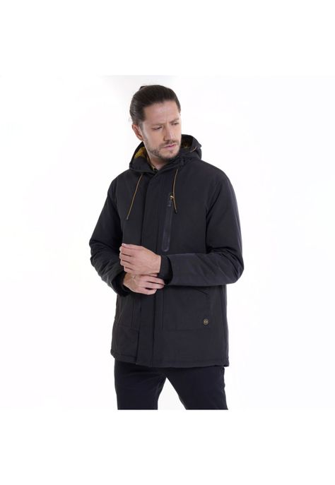 Chaqueta Acolchada Negro-0