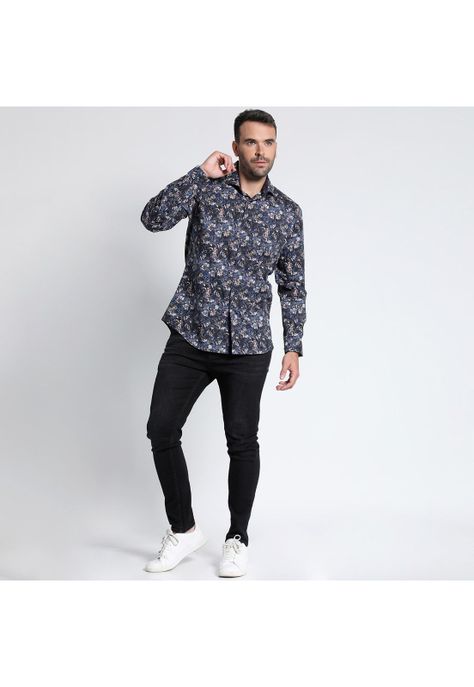 CAMISA SPANDEX ESTAMPADA-0