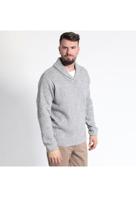 SWEATER MANGA LARGA FANTASÍA CUELLO CRUZADO-2