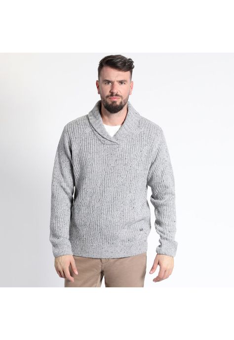 SWEATER MANGA LARGA FANTASÍA CUELLO CRUZADO-3