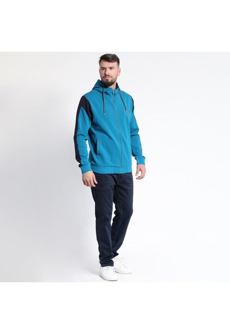 POLERON CON CAPUCHA FULL ZIPPER-0