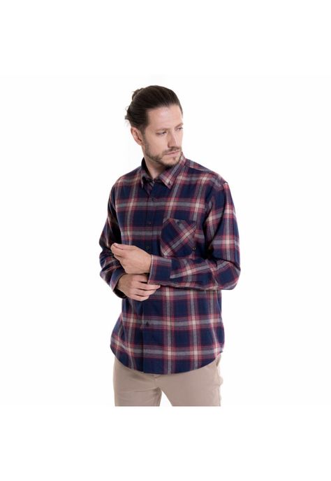 Camisa Villela Azul Marino-0