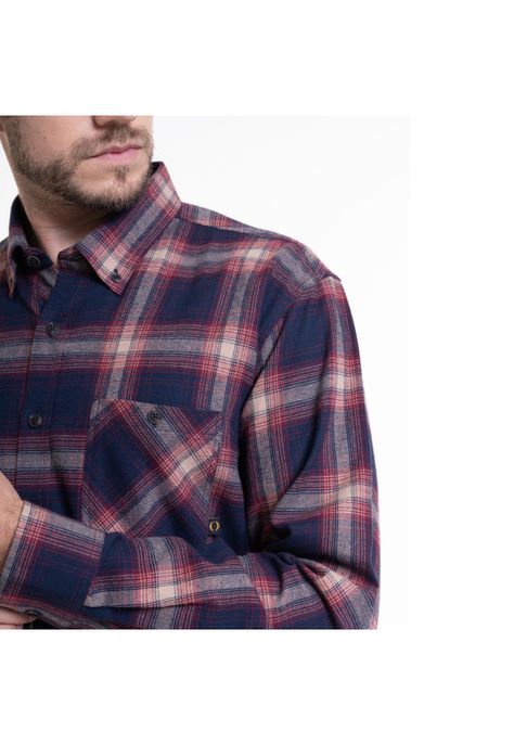 Camisa Villela Azul Marino-3