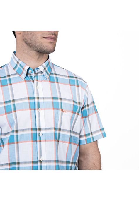Camisa M/C Radio City Escocesa Regular Fit-2