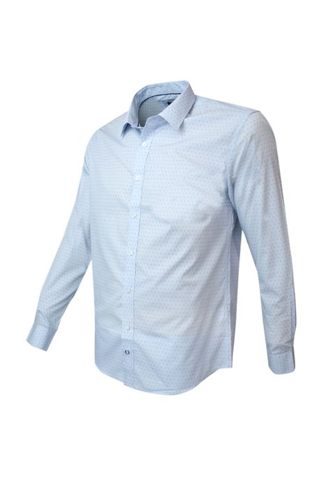 Camisa Trevira Estampada Slim Fit-1