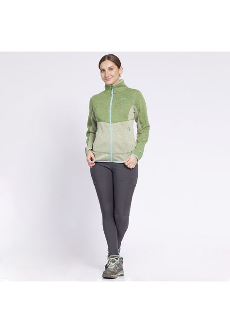 Polar Warm Nature Knitted Mujer Verde-2