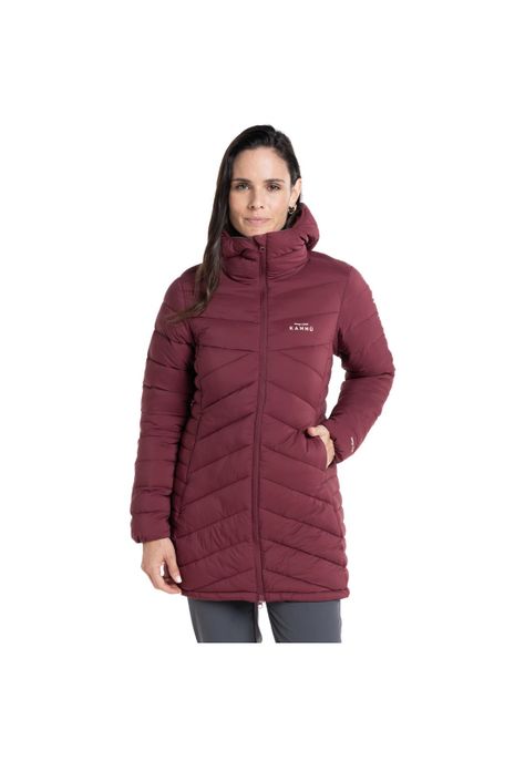 Parka Termica Outdoor Larga Insulada Cisnes Mujer -0