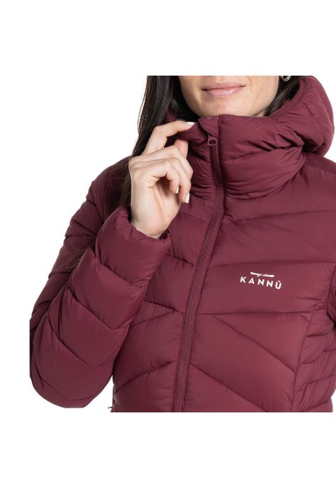 Parka Termica Outdoor Larga Insulada Cisnes Mujer -2
