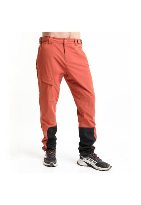 Pantalón Aconcagua Hombre Naranjo Oscuro-0