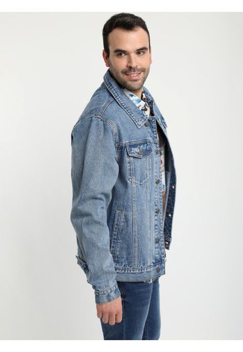 Chaqueta Denim Azul Denim-2