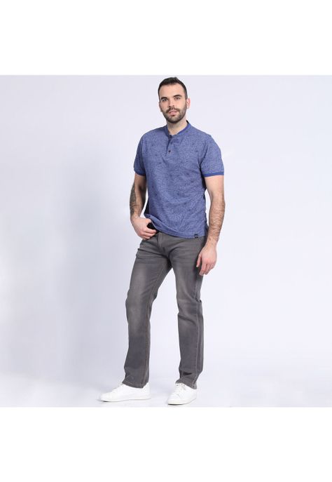 Jeans Linea Spandex Regulart Fit Gris oscuro-2