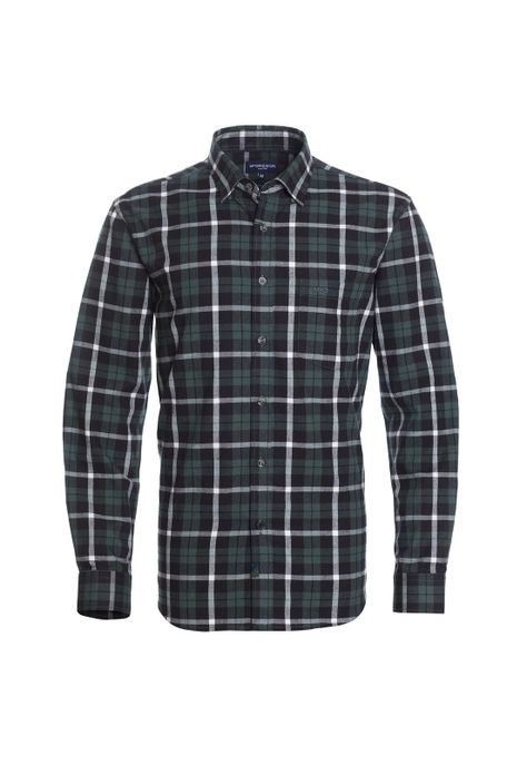 CAMISA MANGA LARGA VILLELA ESCOCESA YD REGULAR FIT-1