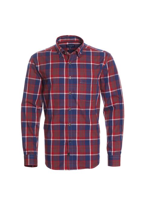 CAMISA MANGA LARGA VILLELA ESCOCESA YD REGULAR FIT-1