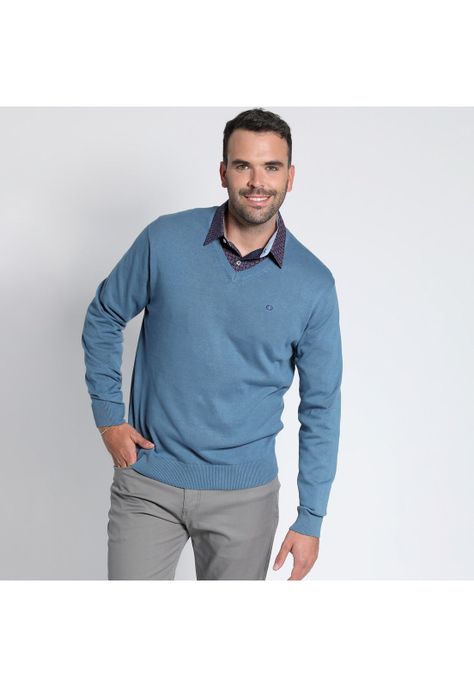 SWEATER CUELLO V-0
