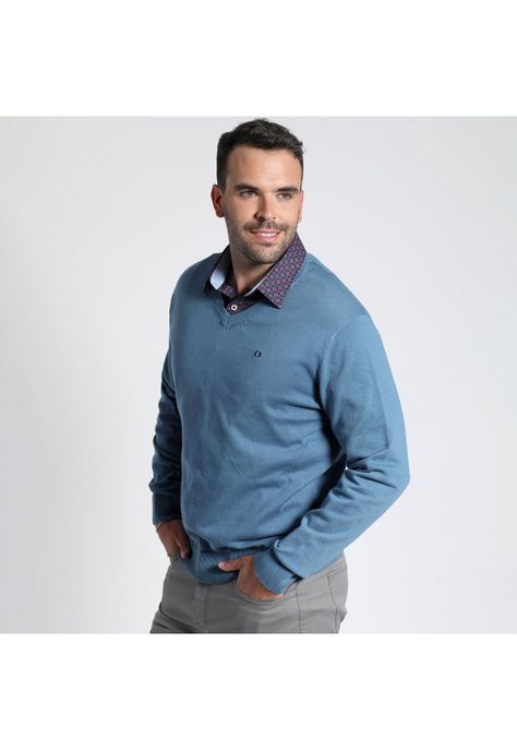 SWEATER CUELLO V-1