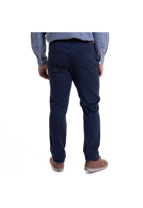 Pantalón 5 Pocket Spandex Azul Francia-1