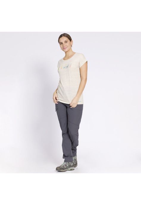 Polera Lifestyle Mujer Crema-2