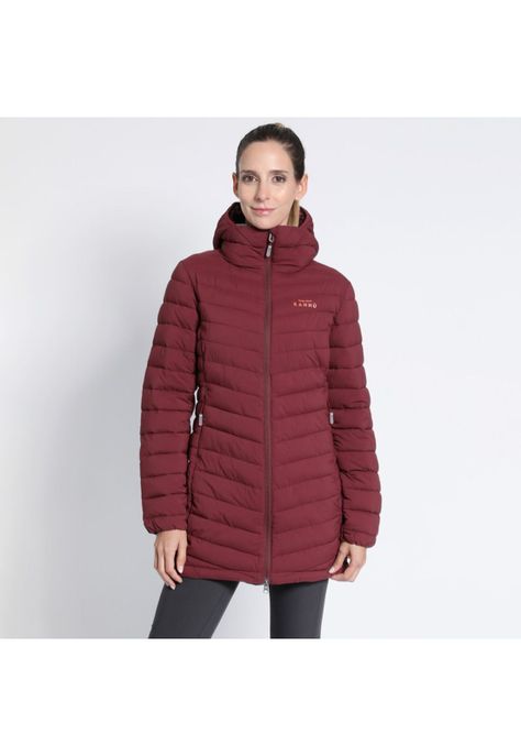Parka Outdoor Larga Insulada Cisnes Mujer-0