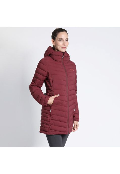 Parka Outdoor Larga Insulada Cisnes Mujer-1
