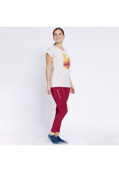 Polera Lifestyle Mujer Gris claro-2