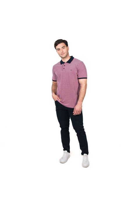 Polera Chelsea Jacquard Cuello Camisero-3