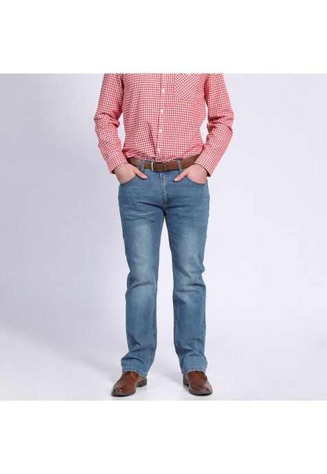Jeans Linea Spandex Regulart Fit Denim-0