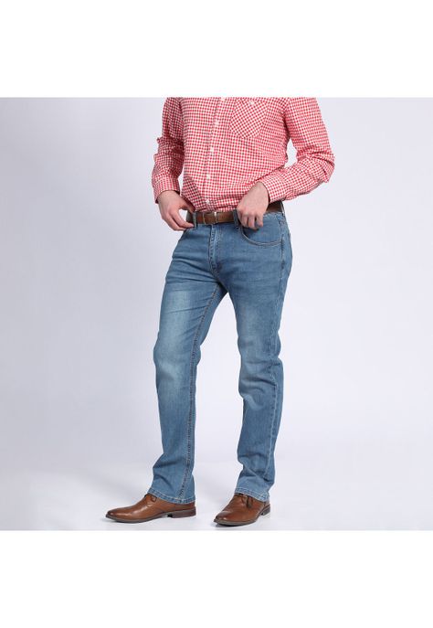 Jeans Linea Spandex Regulart Fit Denim-1