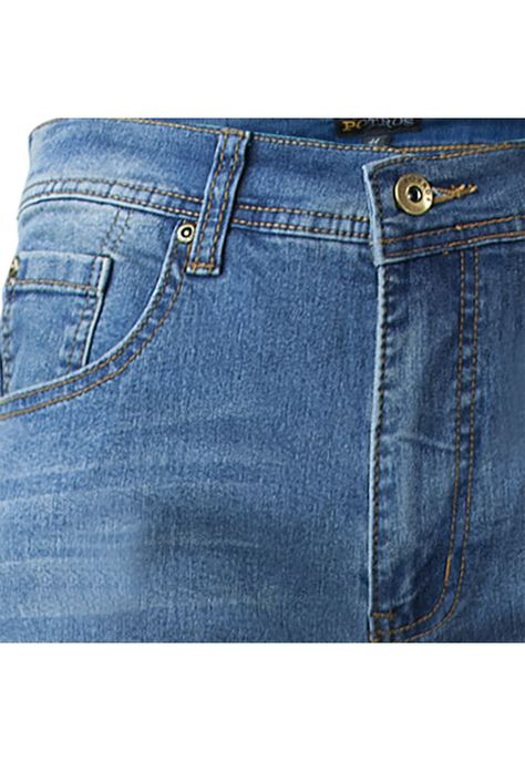 Jeans Linea Spandex Regulart Fit Denim-6