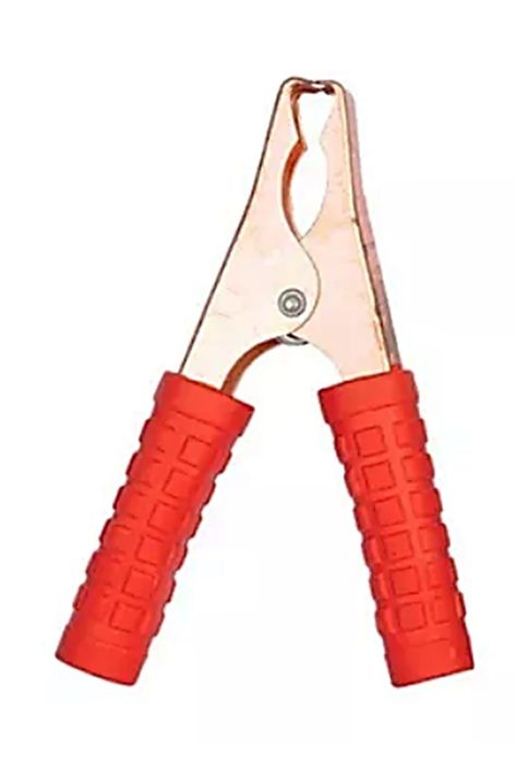 Pack 2 Pinzas Para Cable Puente De Batería Rojo Y Negro -1