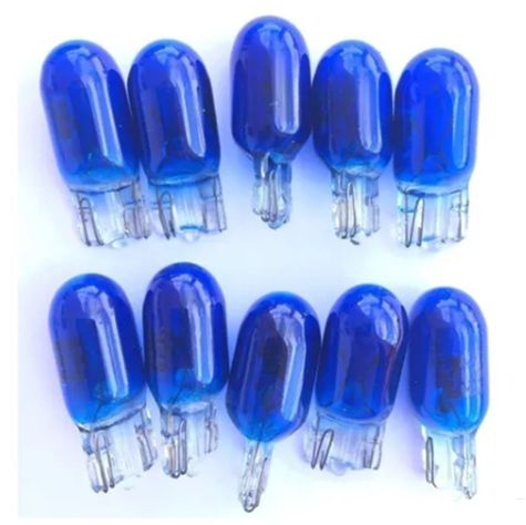 10 AMPOLLETAS T10 AZUL LAMISTAR-0