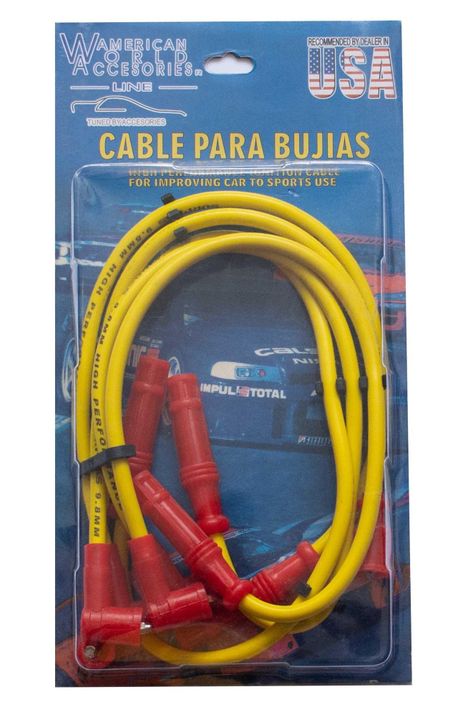 CABLES BUJÍA DE ALTA 9.8MM TUNING COMPETICIÓN AZUL-1
