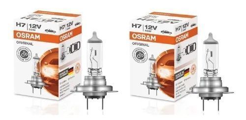 2X AMPOLLETA 12V 55W  OSRAM H7 PX26D  -1