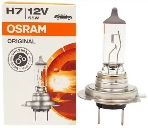 2X AMPOLLETA 12V 55W  OSRAM H7 PX26D  -0
