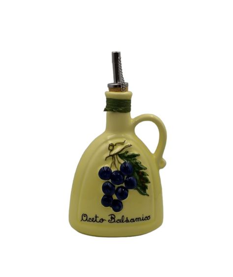VINAGRETA DE CERAMICA  ACEITE BALSAMICO 22,5 CM.-0